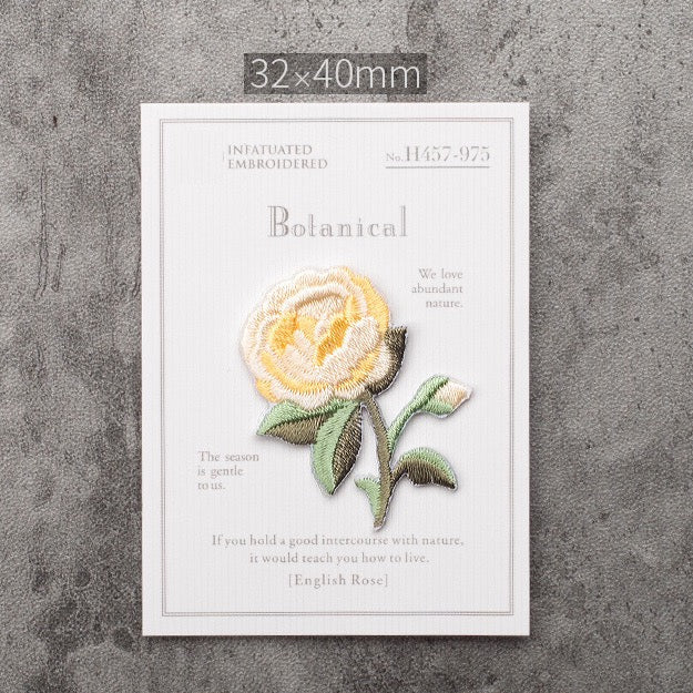 Beautiful flower Patches (Iron-On)