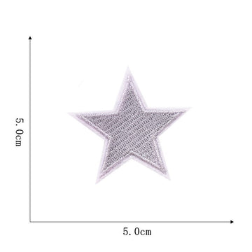 Colorful Stars Patches (Iron-On)