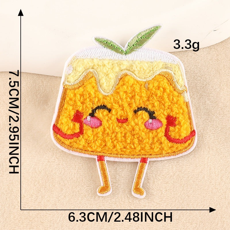 Fast Foodie Embroidered Patches ② - Multiple Designs Available - CheerCove