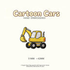 Cute Cartoon Vehicle Patches (Stick-On) - CheerCove
