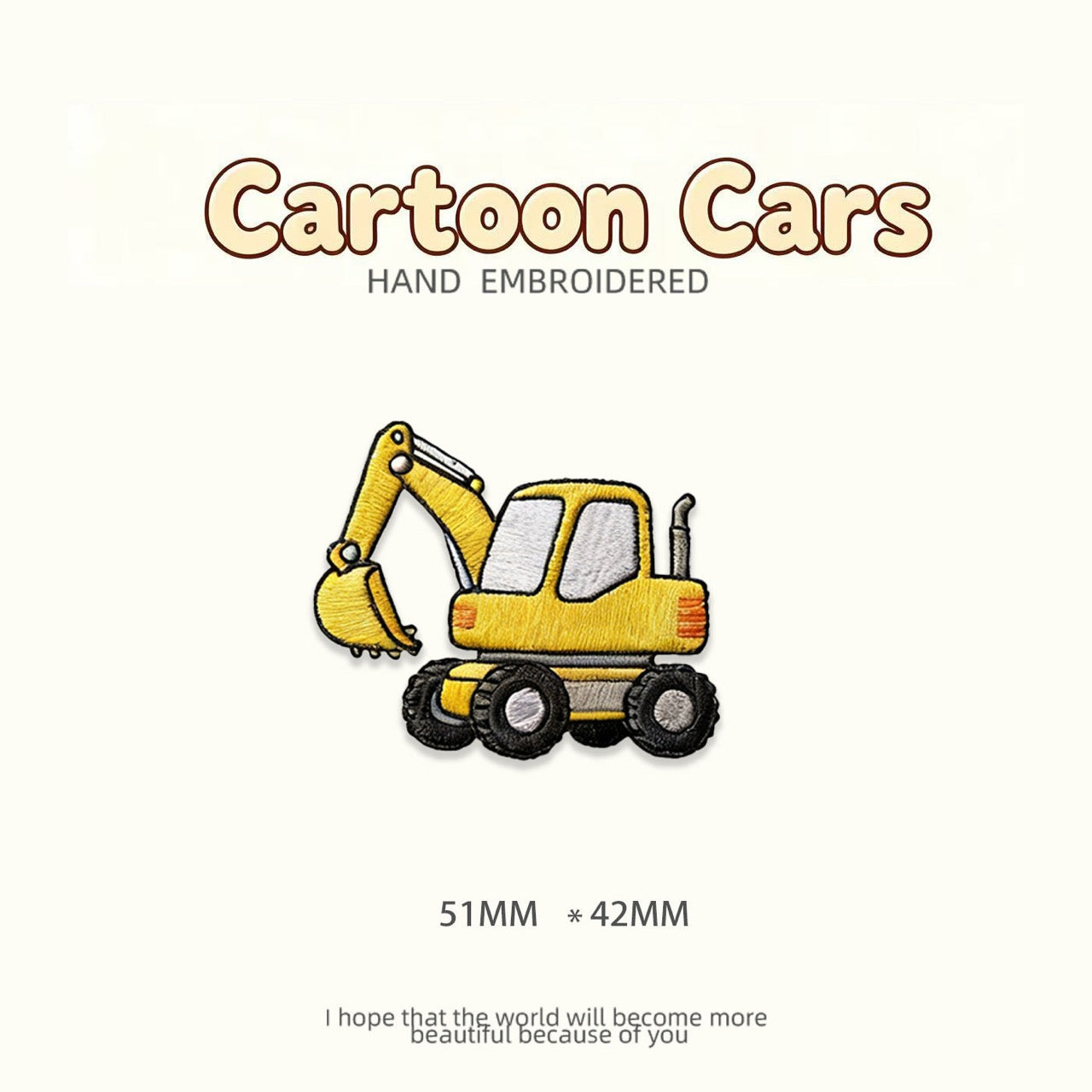 Cute Cartoon Vehicle Patches (Stick-On) - CheerCove