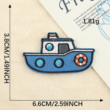 Urban Rides Embroidered Patches - Multiple Designs Available - CheerCove