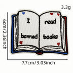Books Patches (Iron-On)