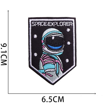 Space Exploration ① Patches (Iron-On)