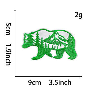 Outdoor Fishing & Camping Patches (Iron-On) - CheerCove