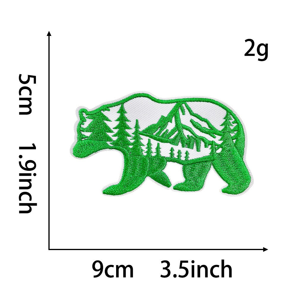 Outdoor Fishing & Camping Patches (Iron-On) - CheerCove