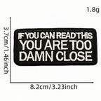 Dark & Gothic Phrases ① Patches (Iron-On)