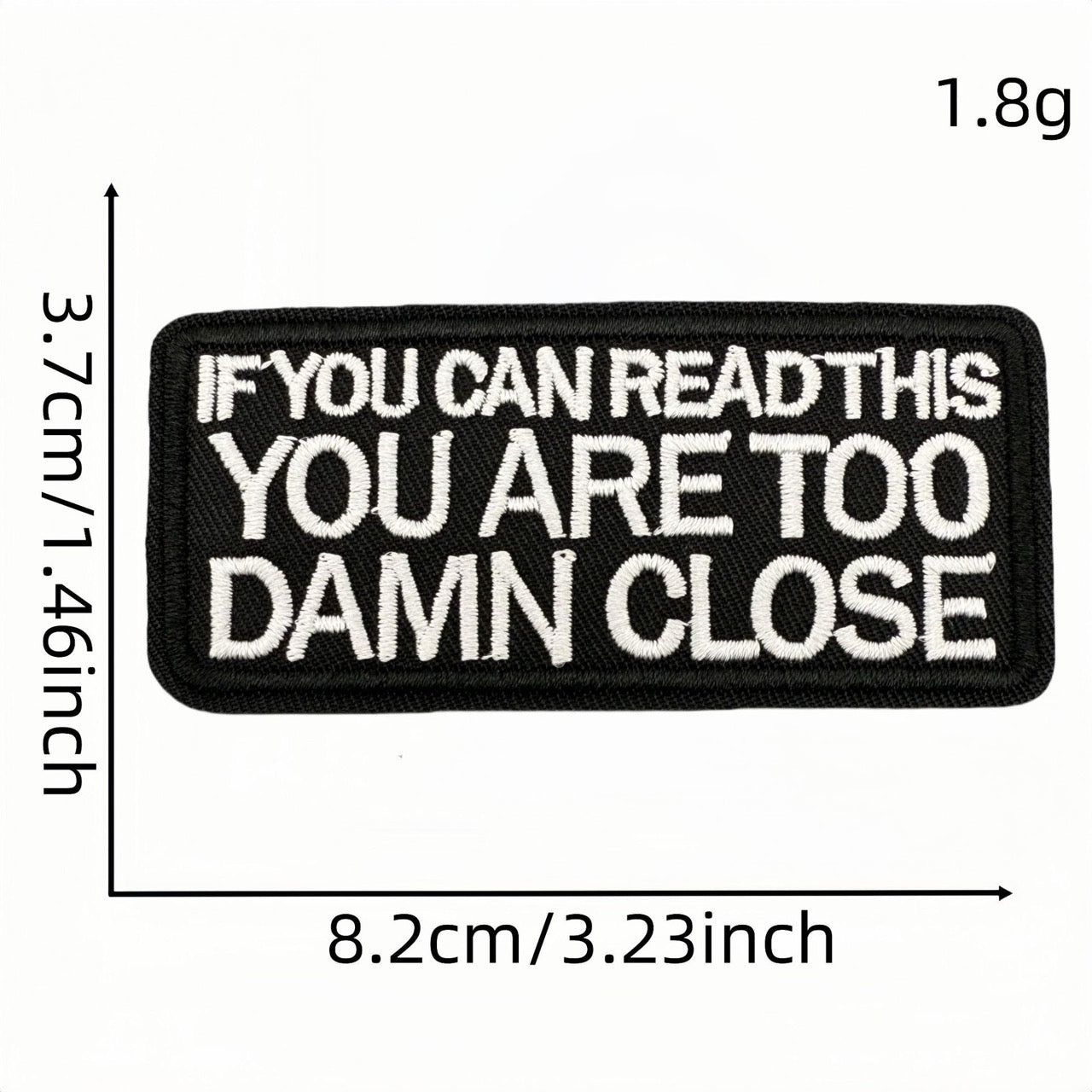 Dark & Gothic Phrases ① Patches (Iron-On)
