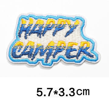 Camping Vibes Patches (Stick-On)