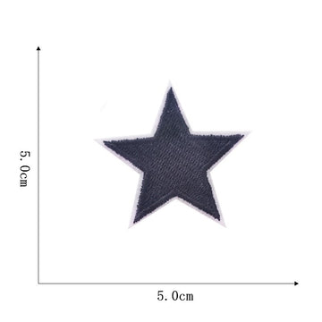 Colorful Stars Patches (Iron-On)