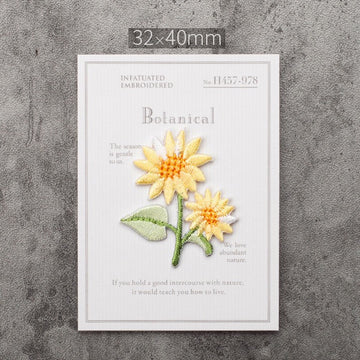 Beautiful flower Patches (Iron-On)