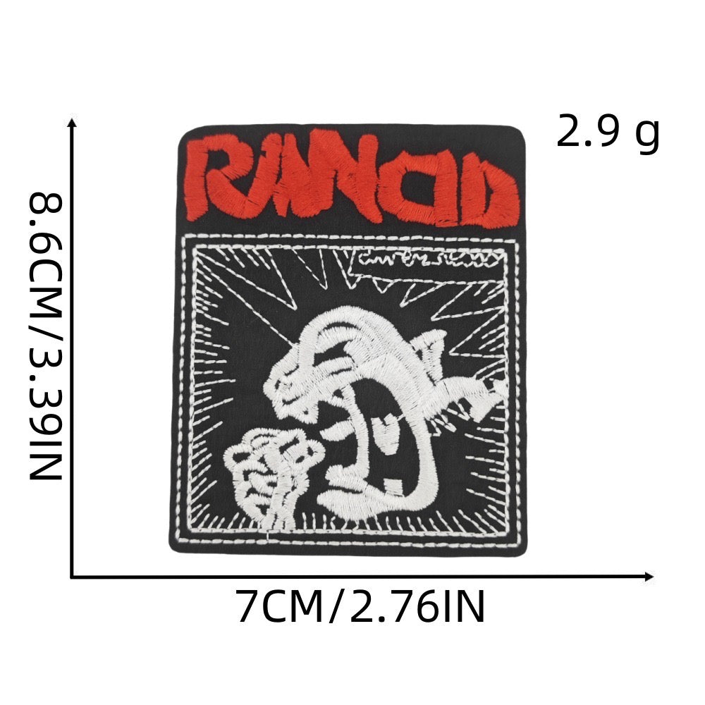 Skull Patches (Iron-On)