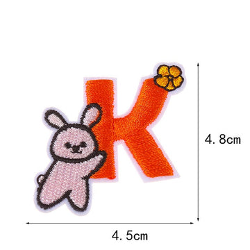 Animal Alphabet Embroidered Patches - CheerCove