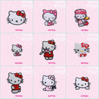 Pink & Cute Kitty Patches (Stick-On)