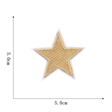 Colorful Stars Patches (Iron-On)