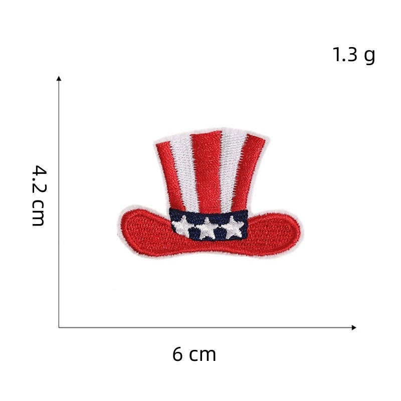 Stars & Stripes ② Patches (Iron-On)