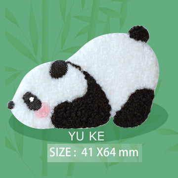 Popular Panda Embroidered Patches - Multiple Designs Available - CheerCove