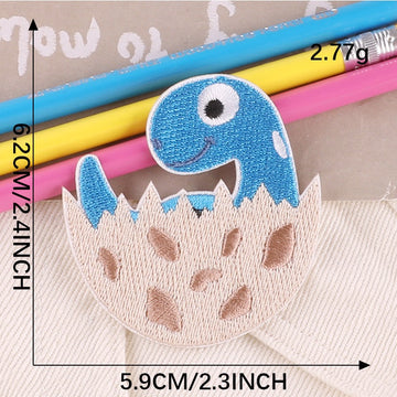 Dinosaur Embroidered Patches - Multiple Designs Available - CheerCove