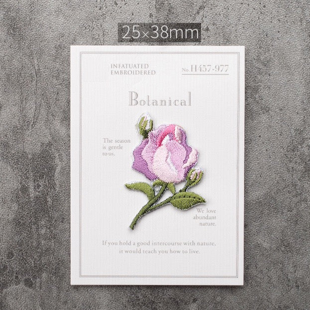 Beautiful flower Patches (Iron-On)