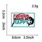 Outdoor Fishing & Camping Patches (Iron-On) - CheerCove
