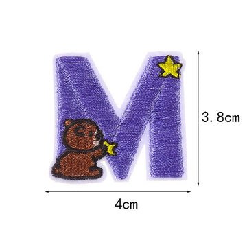 Animal Alphabet Embroidered Patches - CheerCove