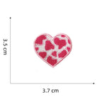 Assorted Heart Embroidered Patches - Multiple Designs Available - CheerCove
