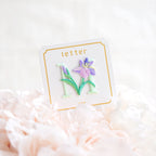 Cute Floral Alphabet Patches(Stick-On)