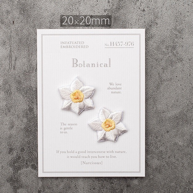 Beautiful flower Patches (Iron-On)