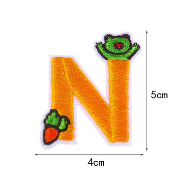 Animal Alphabet Embroidered Patches - CheerCove