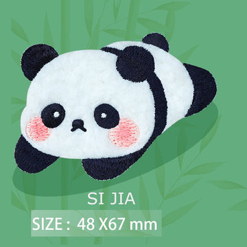 Popular Panda Embroidered Patches - Multiple Designs Available - CheerCove