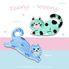 Dopamine Kitty Embroidered Patches - Multiple Designs Available - CheerCove