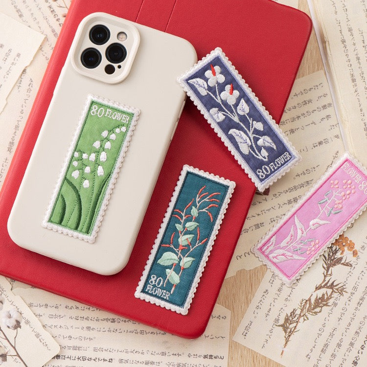 Flower in Daily Life Embroidered Patches - Multiple Designs Available - CheerCove