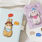 Couple Rabbits Embroidered Patches - Multiple Designs Available - CheerCove