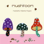 Colorful Mushroom Embroidered Patches - Multiple Designs Available - CheerCove