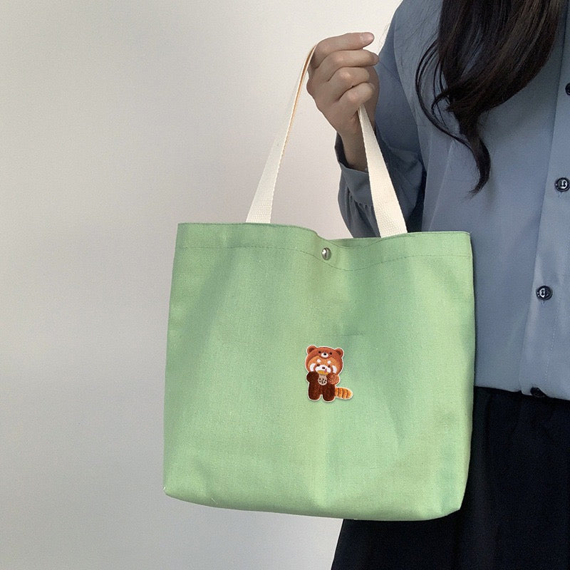 Red Panda with Boba Tea Patches(Stick-On) - CheerCove