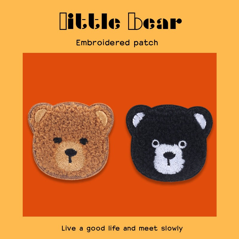 Bear Cub Embroidered Patches - Multiple Designs Available - CheerCove