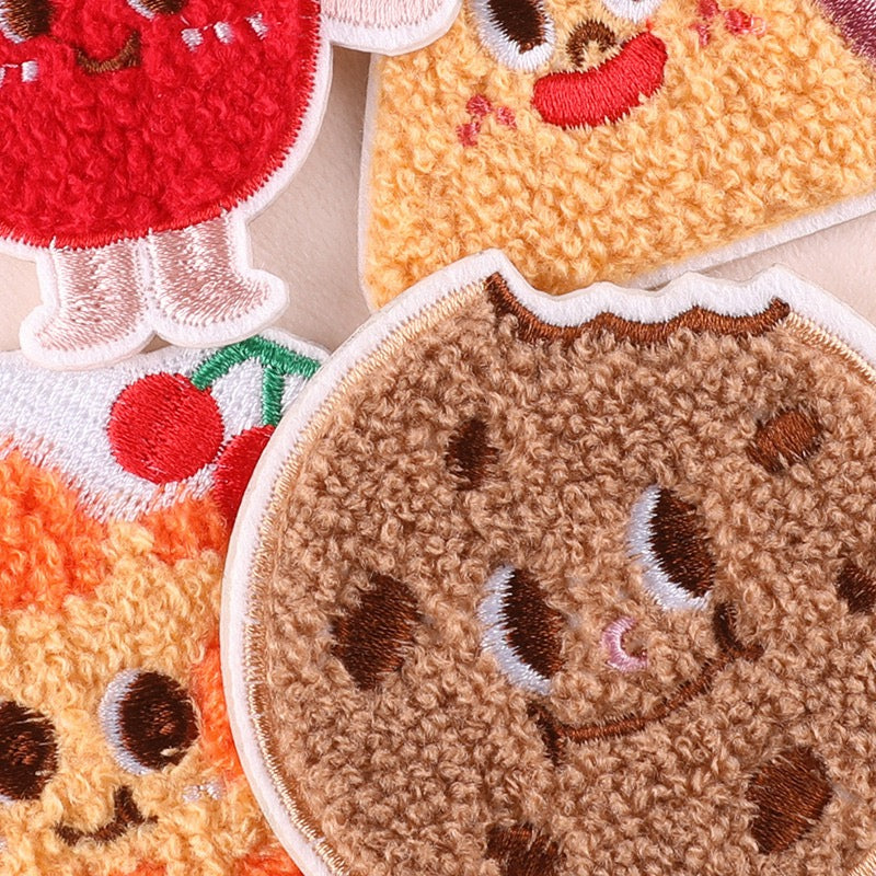 Fast Foodie Embroidered Patches ① - Multiple Designs Available - CheerCove
