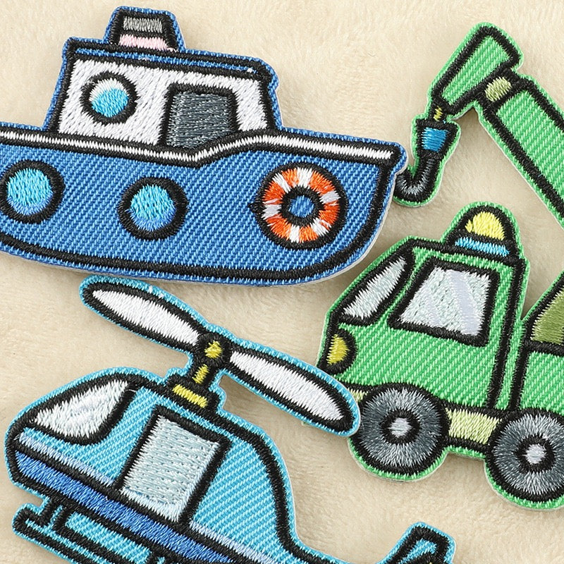 Urban Rides Embroidered Patches - Multiple Designs Available - CheerCove