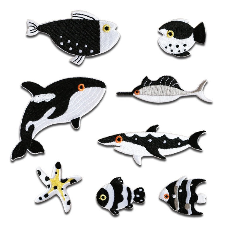 Ocean Animals Patches(Stick-On)