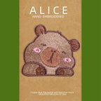 Derpy Capybara Patches (Stick-On)