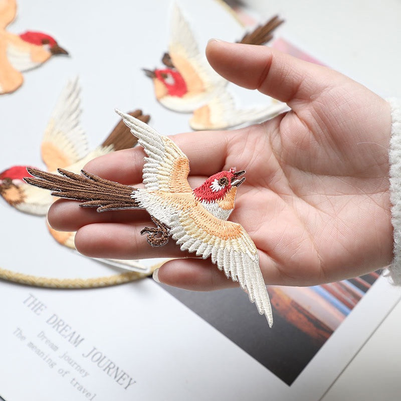 Auspicious Eastern Bird Patches(Stick-On)