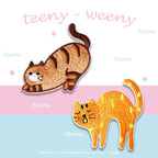 Dopamine Kitty Embroidered Patches - Multiple Designs Available - CheerCove