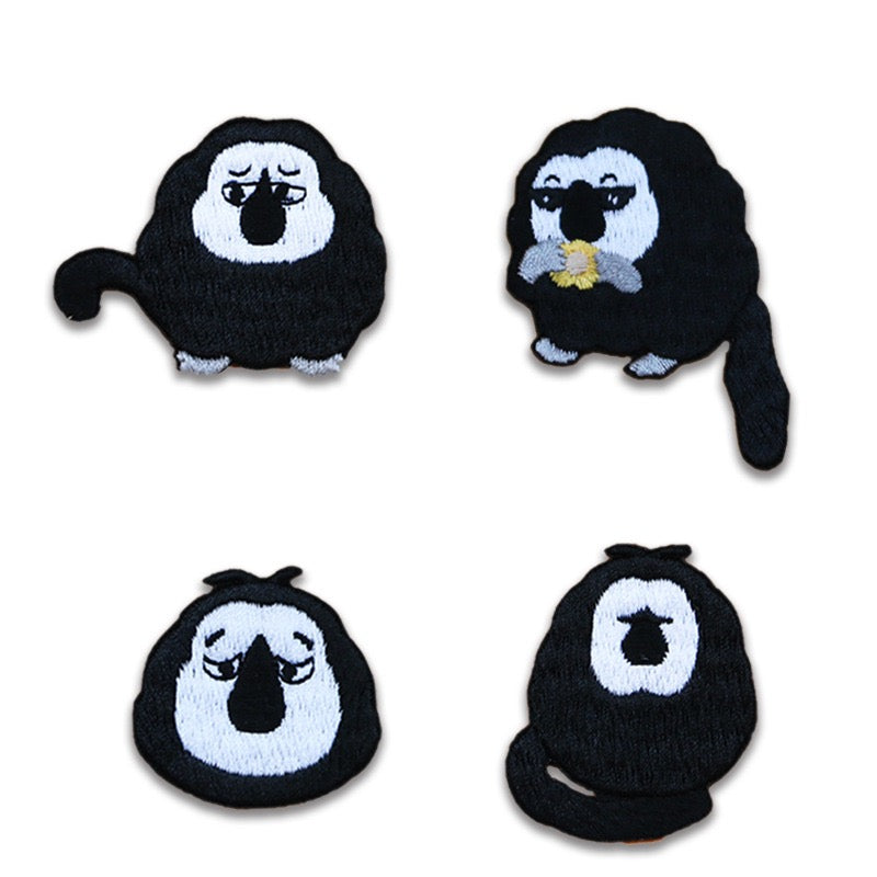 White-faced Saki Monkey Patches(Stick-On)
