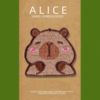 Derpy Capybara Patches (Stick-On)