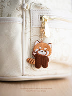 Embroidered Cute Red Panda Charm - Multiple Designs Available - CheerCove