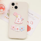 Cherry Blossom Rabbit Embroidered Patches - Multiple Designs Available - CheerCove