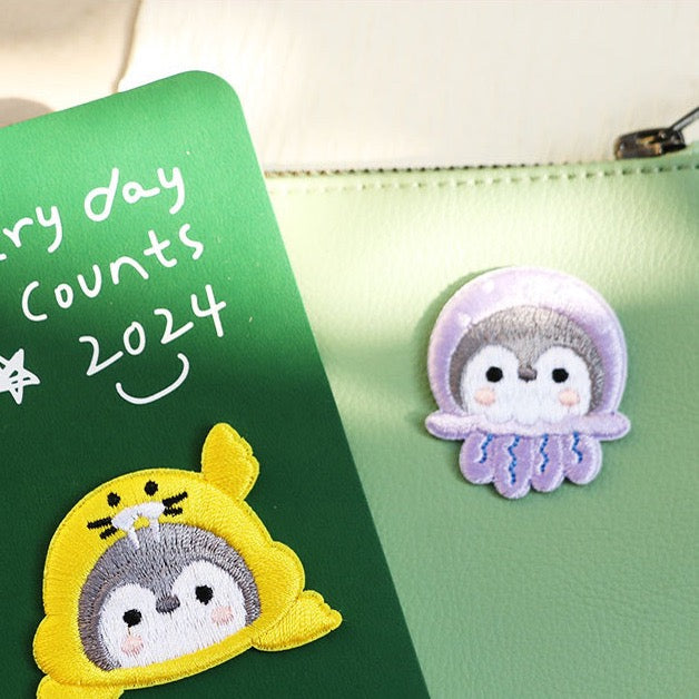 Cute Penguin Patches(Stick-On) - CheerCove