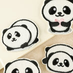 Chubby Panda Embroidered Patches - Multiple Designs Available - CheerCove