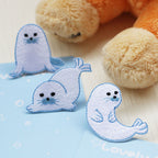 Lovely Seal Embroidered Patches - Multiple Designs Available - CheerCove