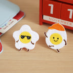Poached Egg Embroidered Patches - Multiple Designs Available - CheerCove